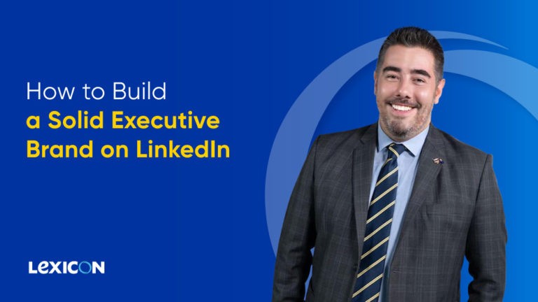 man speaking about executive branding