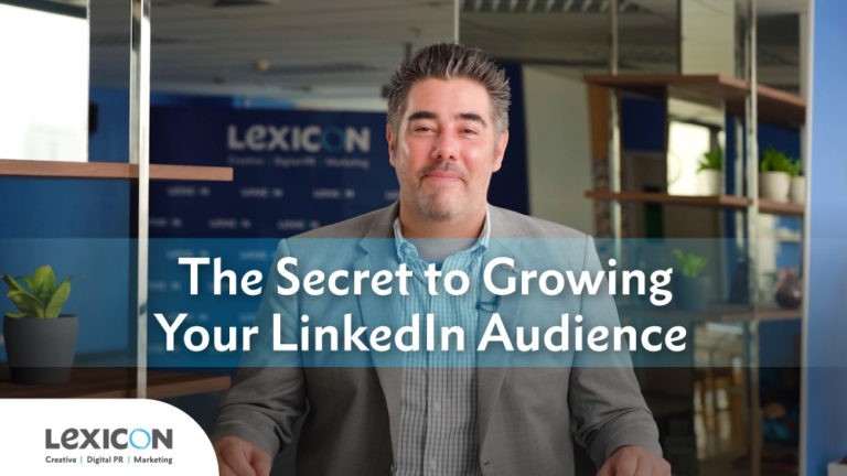 man speaking about LinkedIn